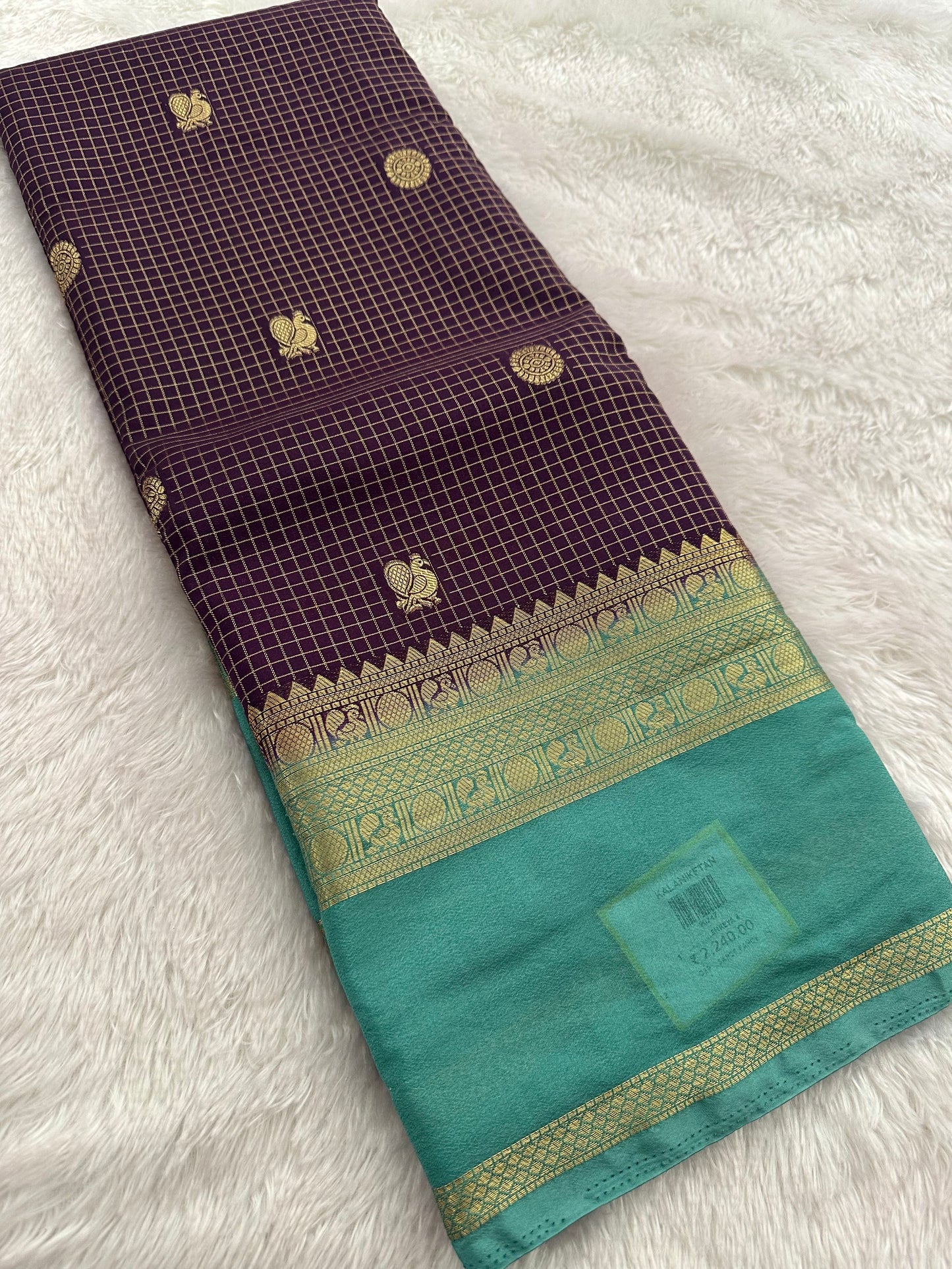 Premium Checks Crape-M13
