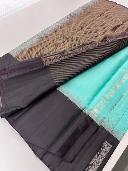 Pure Kanchipuram silk saree with silk mark certified