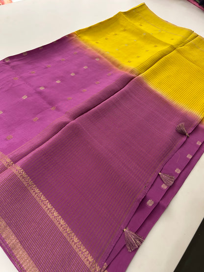 Banarsi Viscose Faded Saree-M18