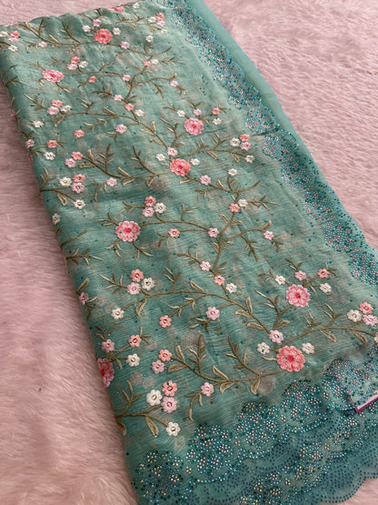 Embroidery Fancy Organza-M10