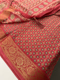 Crepe Chiffon small flower prints -AU3