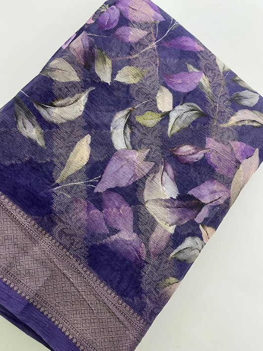Ju8 Foil Chiffon