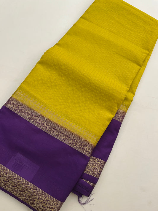 Crepe Small Checks Bentex Border