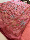 Soft organza fancy saree