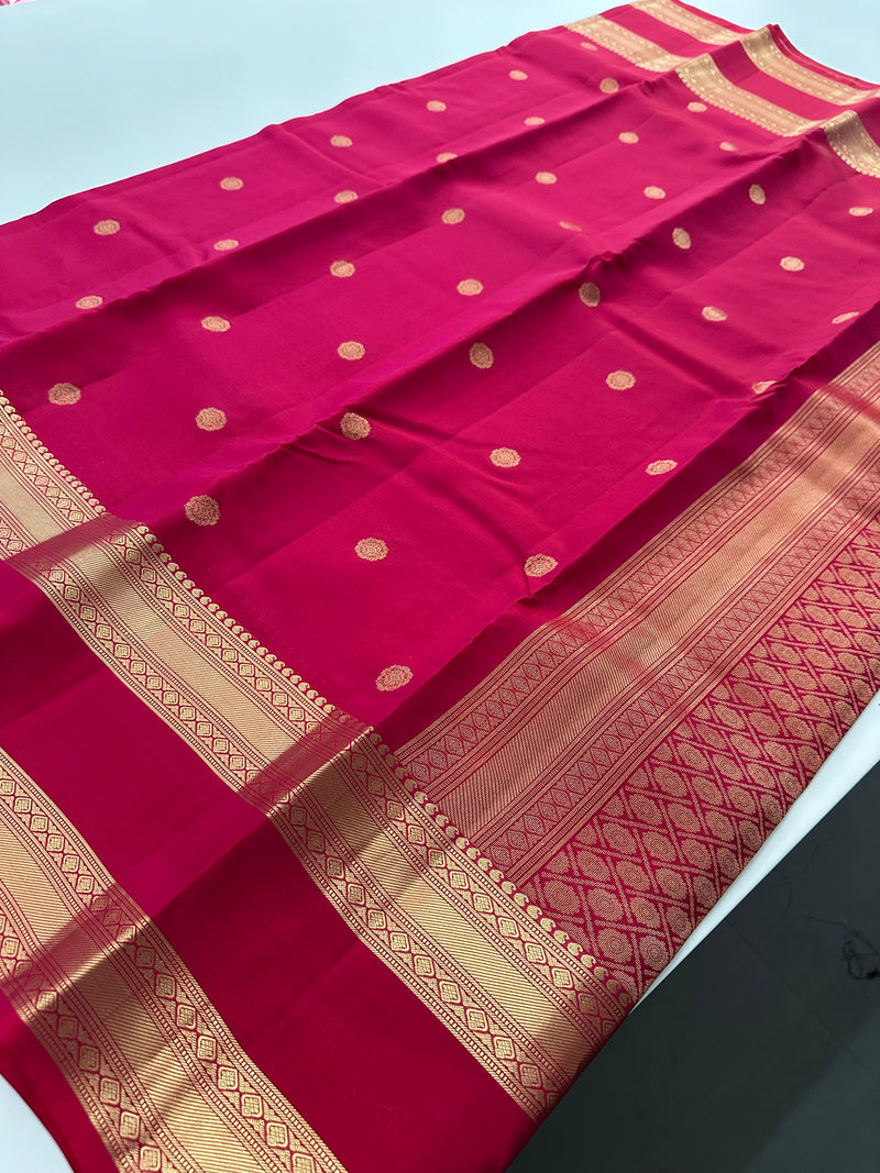 Self Kanchi Silk Sarees🌹