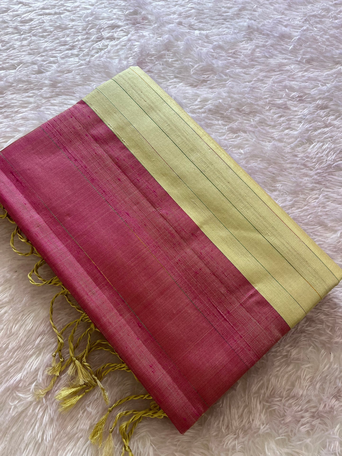 Jute Kanchi Silk Saree
