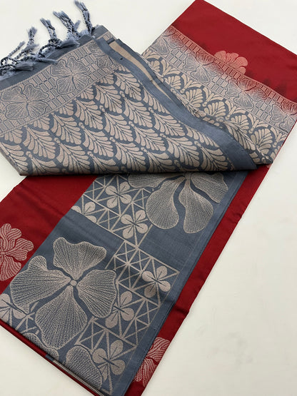 Semi Kanchi  Silk Saree