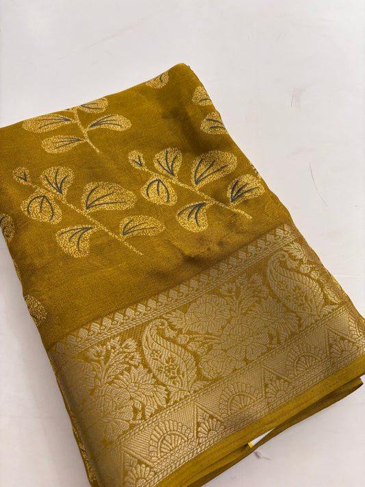 Printed chiffon