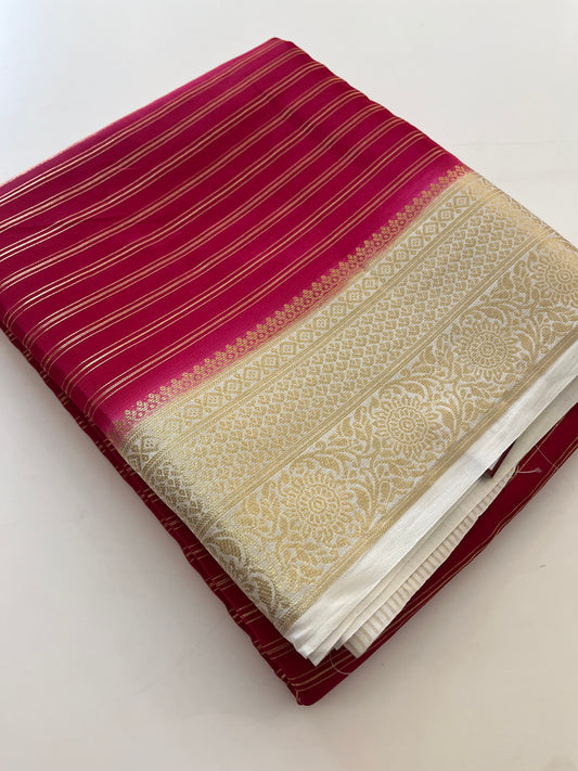 Designer Crape silk saree