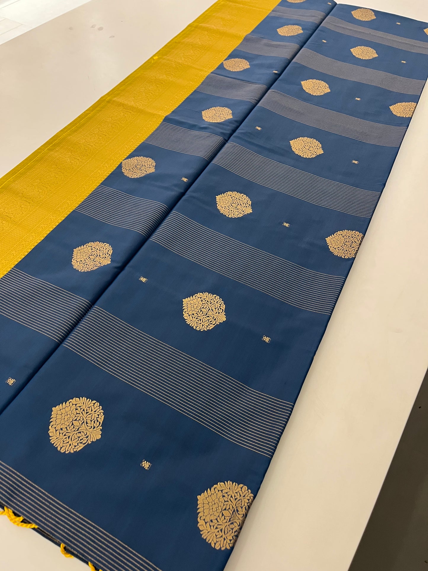 Semi Kanchi silk saree