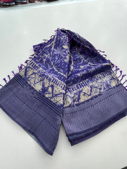 Printed Tussar Fancy