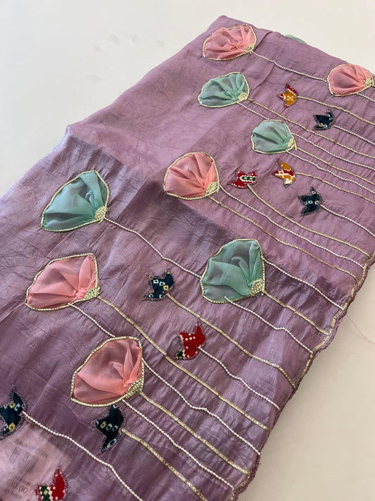 Soft organza designer fancy