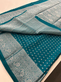 Tussar silver butties -AU3