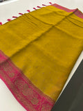 Jute Tussar Premium Contrast-J29