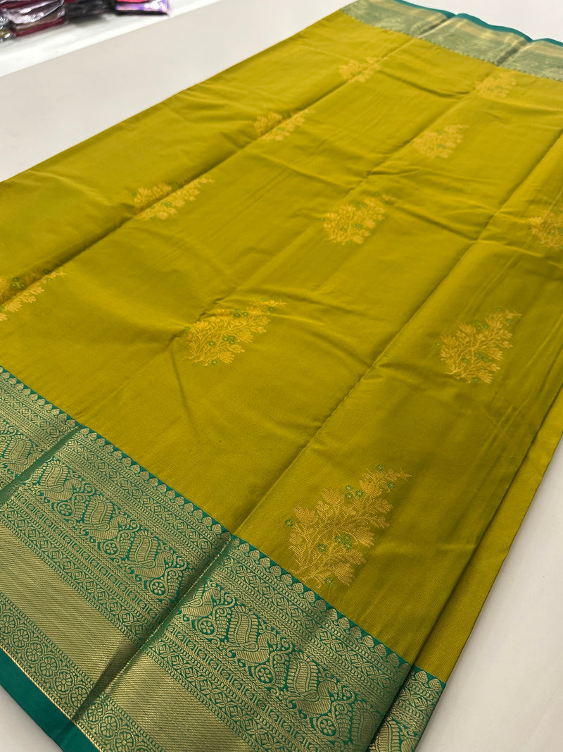 Semi Kanchi Silk Saree-J22
