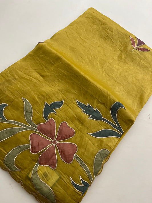 Designer Butter Silk Fancy