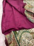 Brosso Chiffon Saree-J20