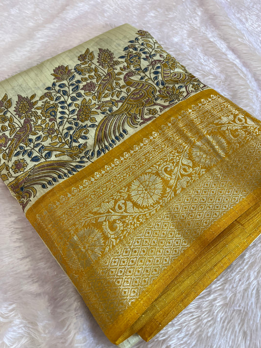 Tussar fancy-109