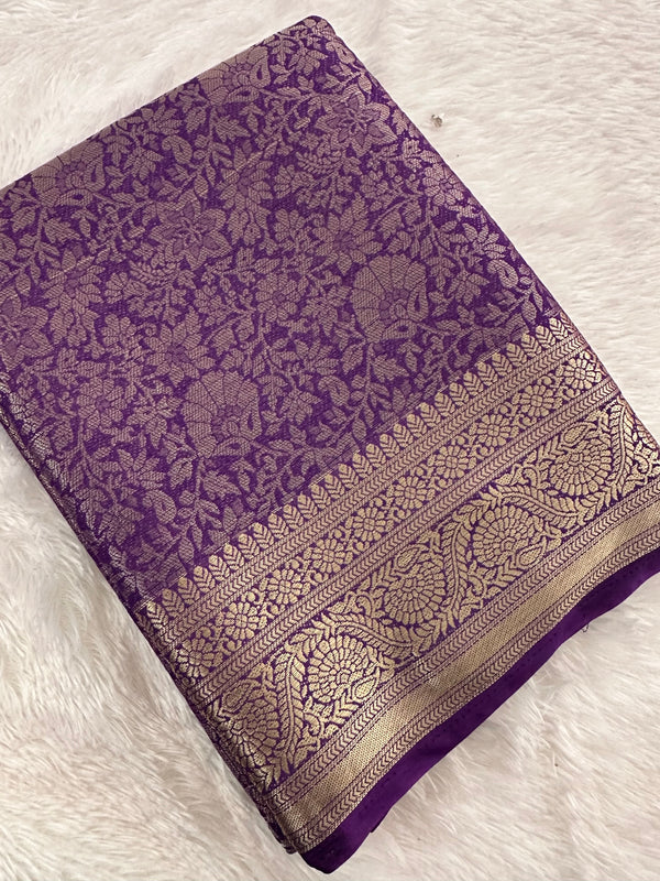 Banarsi Georgette Brocade-JU8