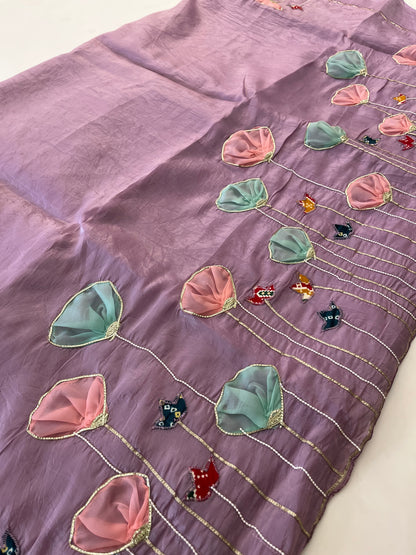 Soft organza designer fancy