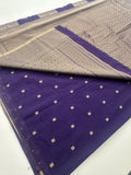 🌹Banarsi Crape Fancy Sarees On Rich Pallu Designs and Self Blouse On it. 🌹 JU27