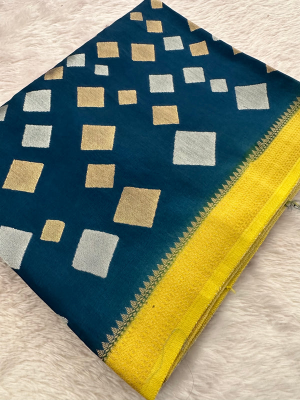 Banarsi Viscose Fancy Saree-JU13