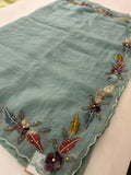 Organza Work Fancy Appliqué Work-M24