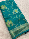 Banarasi Fancy Crape Saree -M19