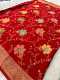 Banarasi Fancy Crape Saree -M19