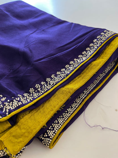 Stone work Fancy Saree