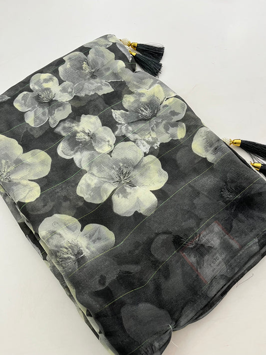 Printed chiffon