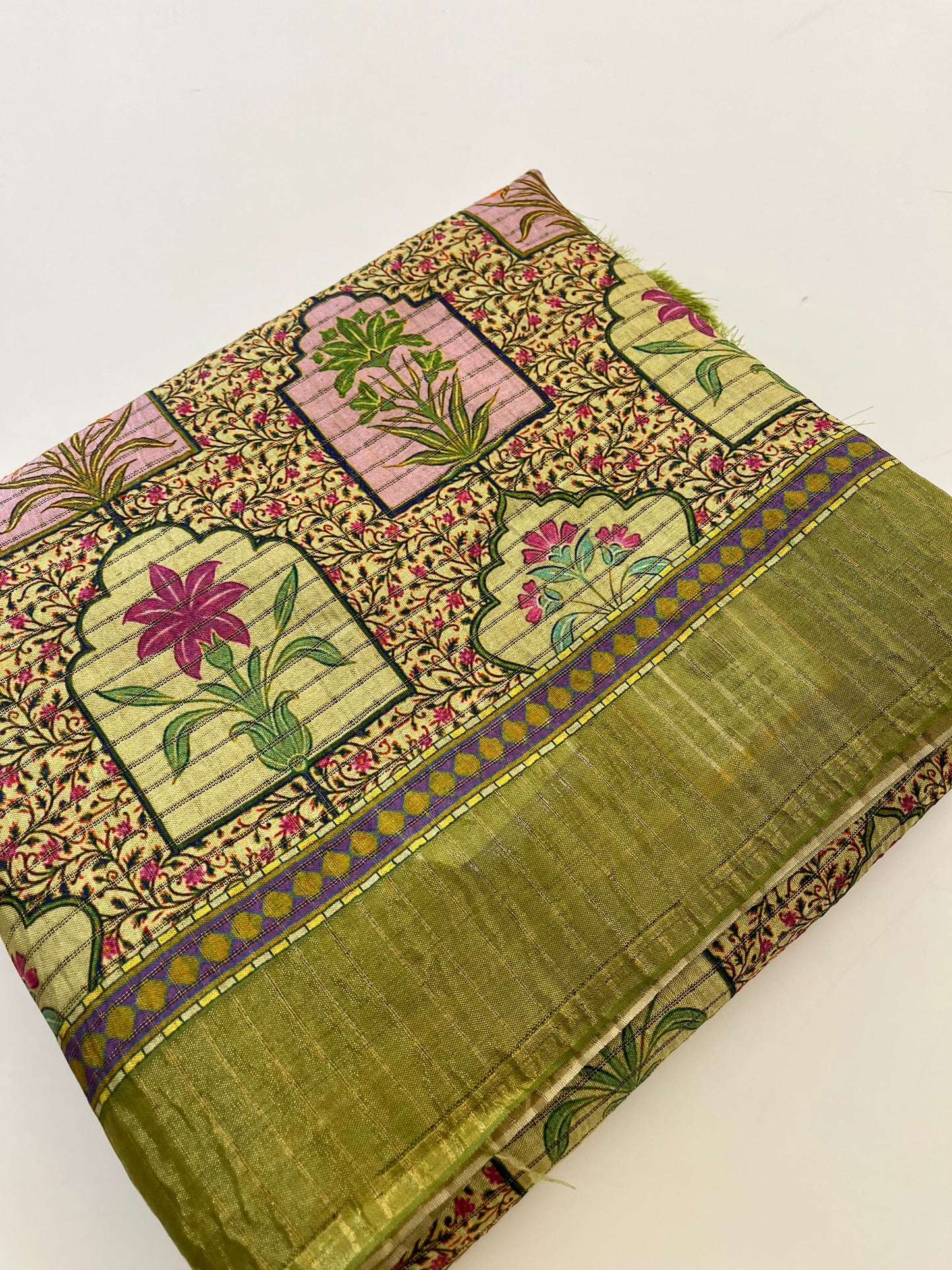 Crush Tussar Printed