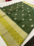 Crape Viscose Fancy Sarees-AU4