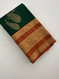 Semi Kanchi Silk Saree-JU7