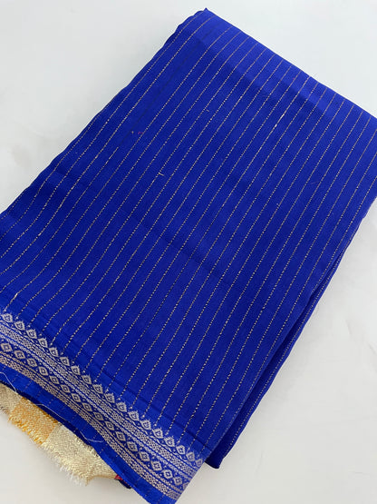 Tussar Zari Lines