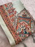 Kalamkari Tussar Fancy-M10