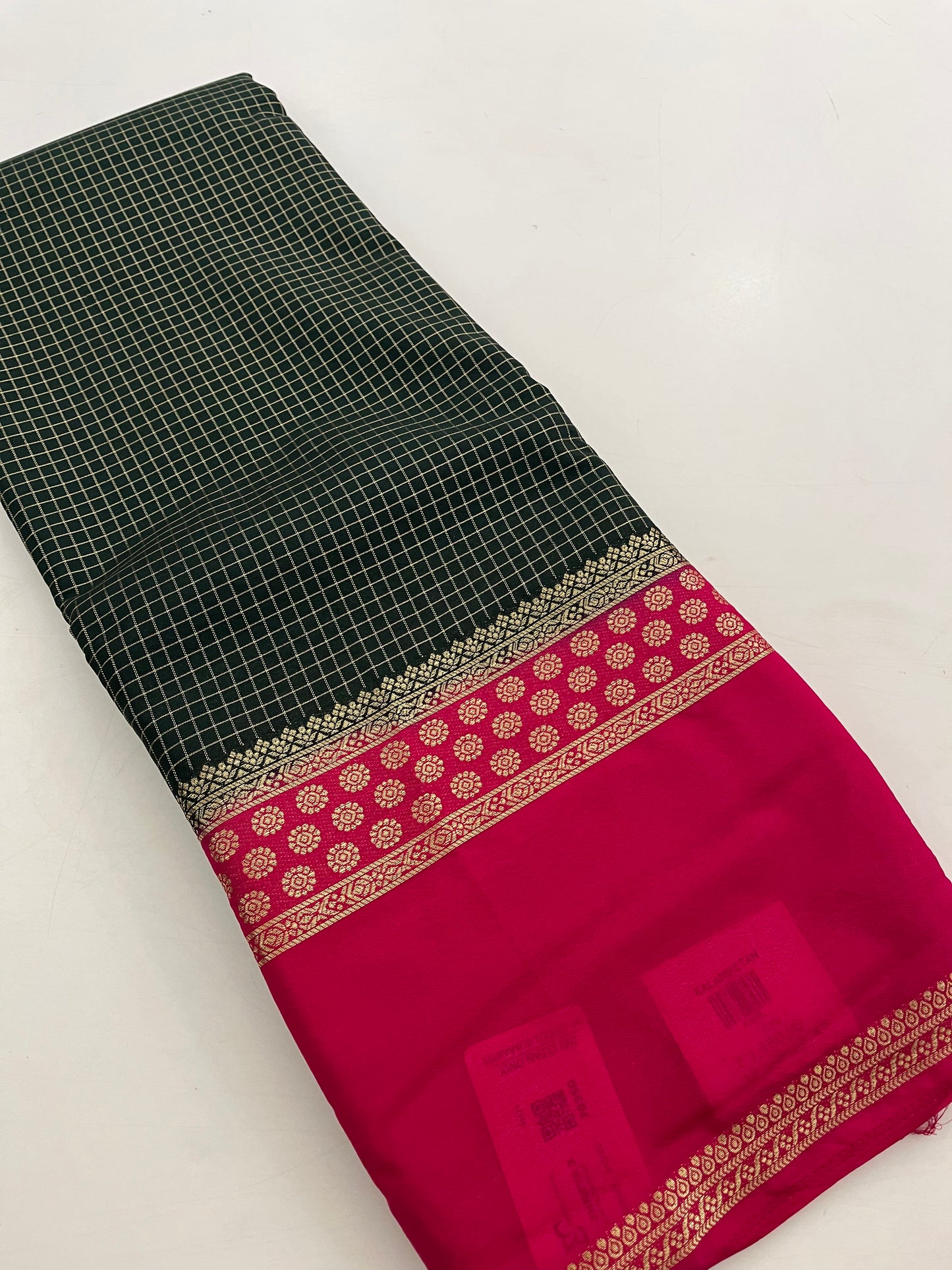 Designer crape silk