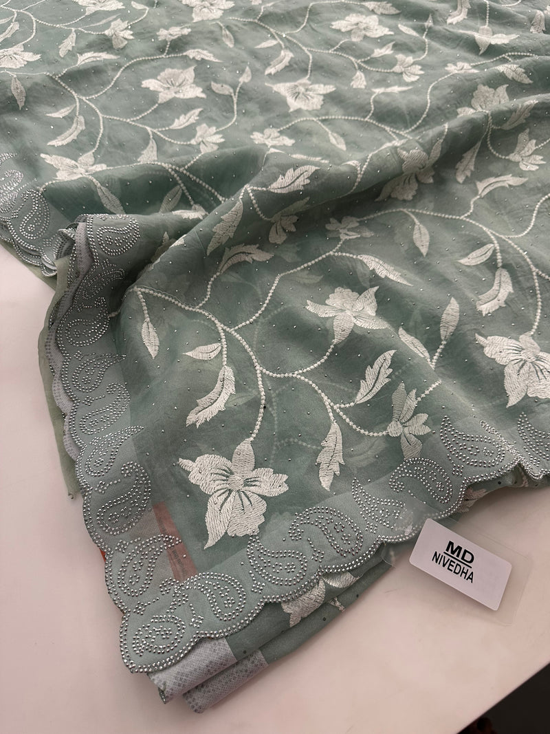 Designer Fancy Organza-M10
