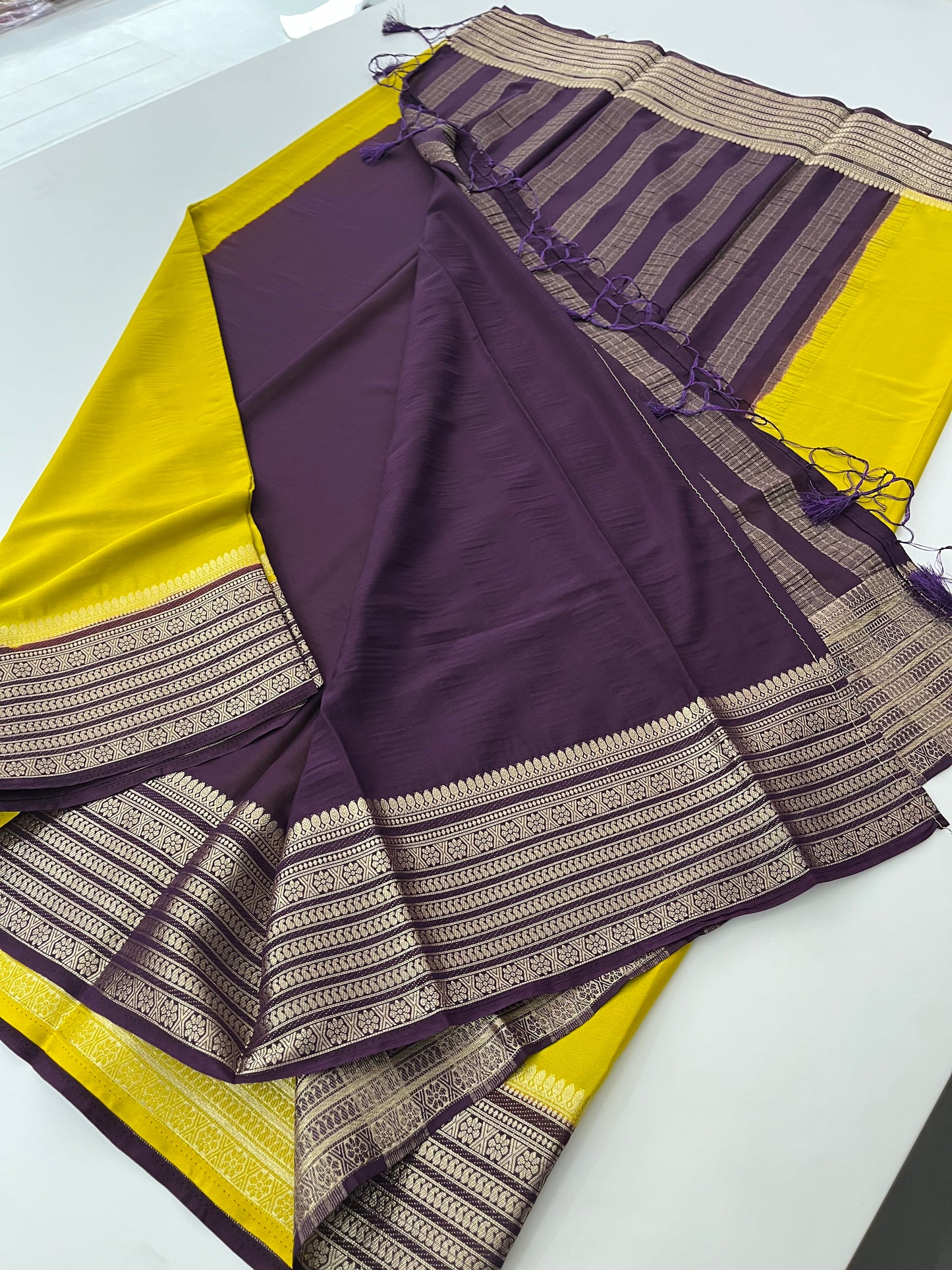 151 ✨✨SEMI CRAPE MYSORE SILK ✨✨