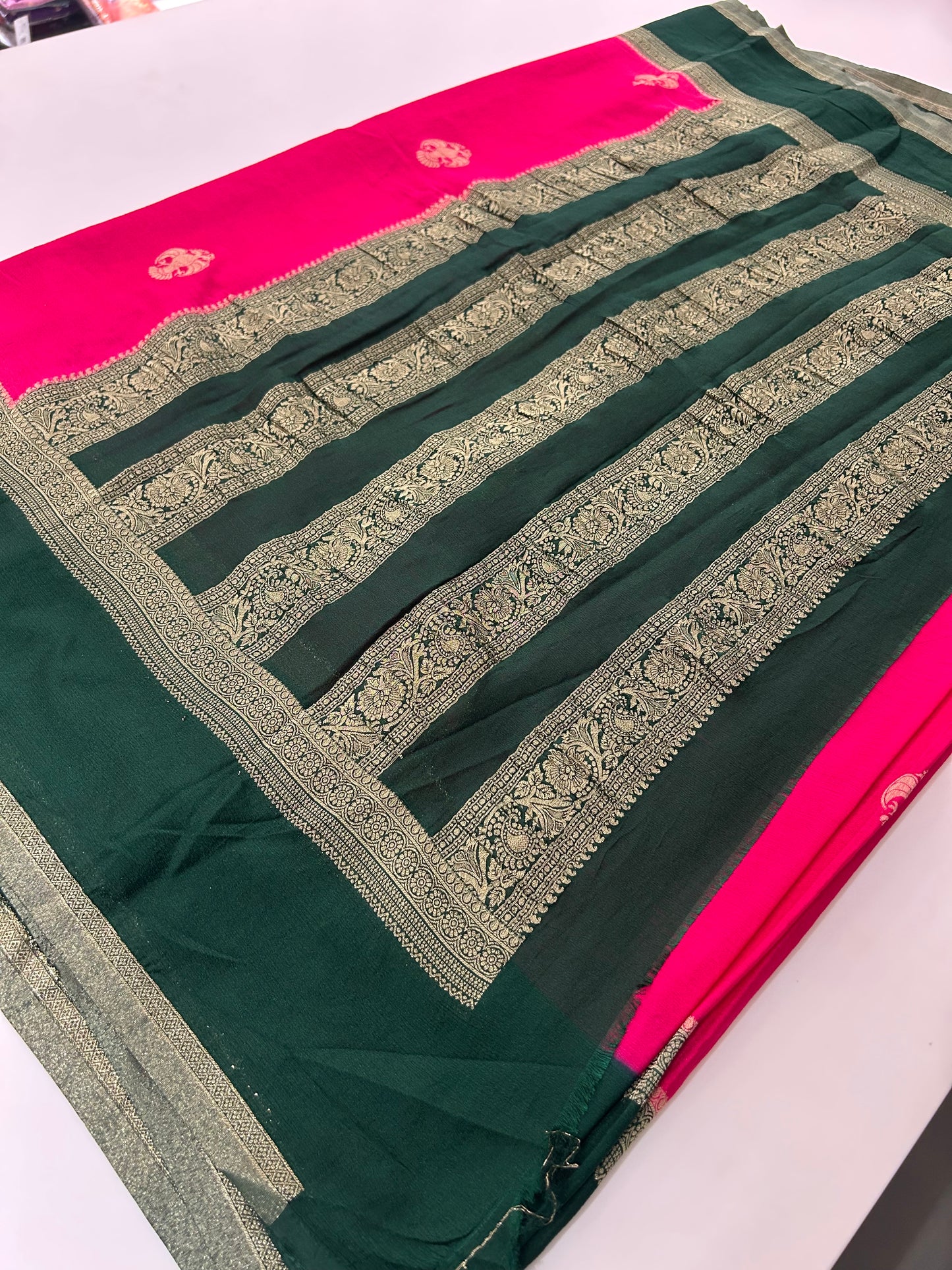 Premium Georgette Fancy Saree-M17