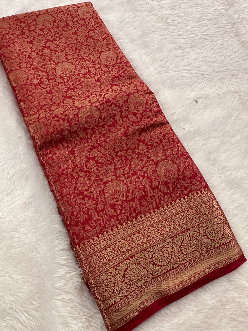 Banarsi Georgette Brocade-JU8