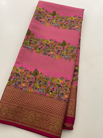 279 PURE MYSORE CRAPE SILK 120 GSM