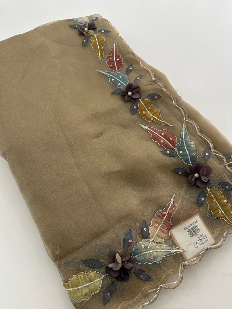 Organza Work Fancy Appliqué Work-M24