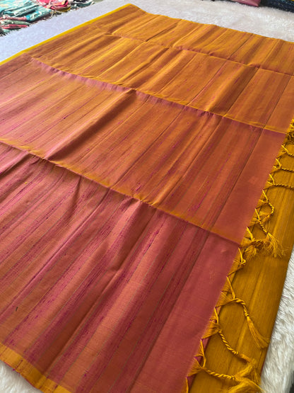 Jute Kanchi Silk Saree