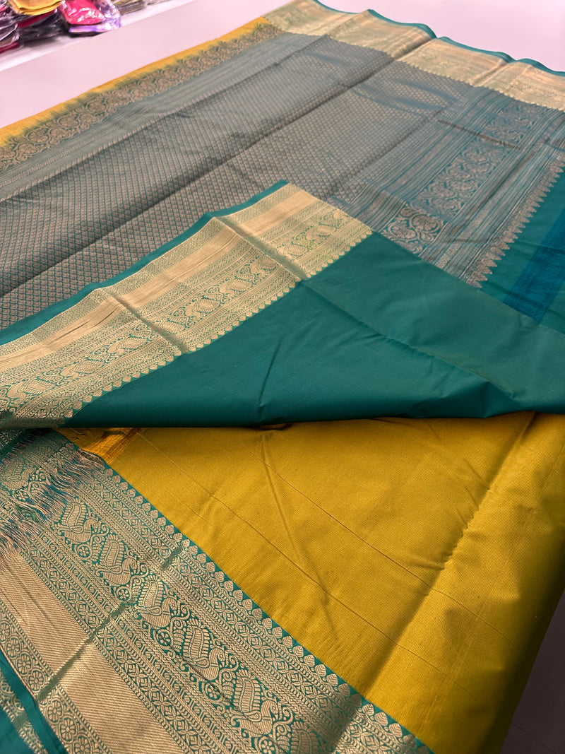 Semi Kanchi Silk Saree-J22