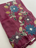 Organza Fancy Applique-J25