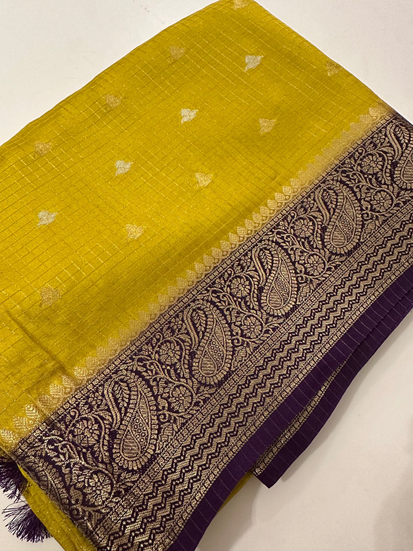 Viscose Banarasi saree-M27