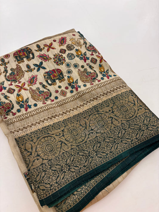 Tussar fancy