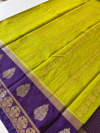 Banarasi crape fancy saree