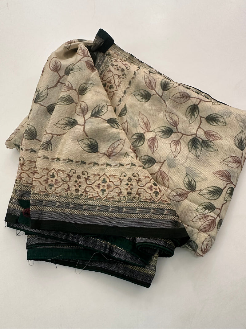 Brosso Fancy Leaf Printed-J18